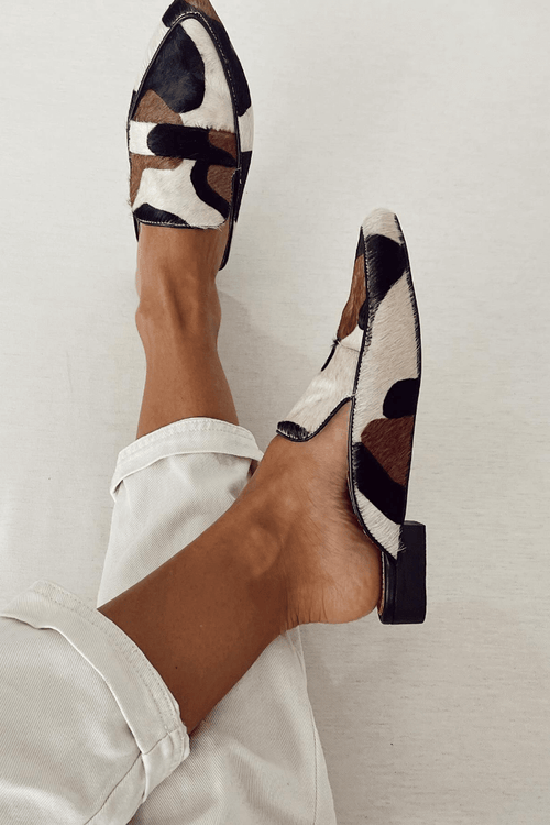 Abstract Pattern Loafers | Stylish Women's Footwear - Image 2